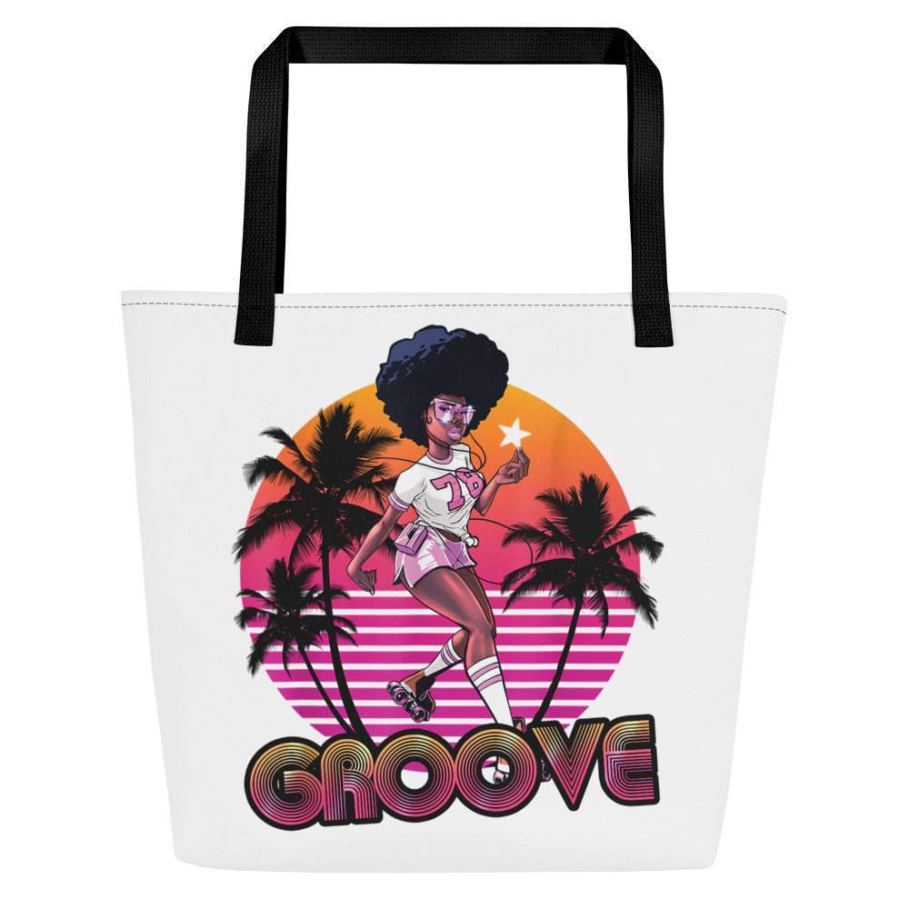 white-black-woman-groove-tote-black-straps-inside-pocket-woman-fashion-accessories-my-beyoutiful-boutique