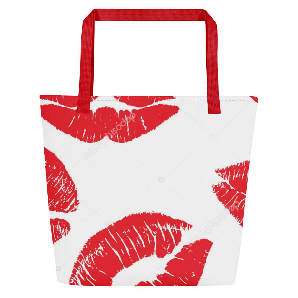 white-with-red-lips-large-tote-bag-inside-pocket-with-red-straps-great-for-the-summer-woman-fashion-accessories-my-beyoutiful-boutique