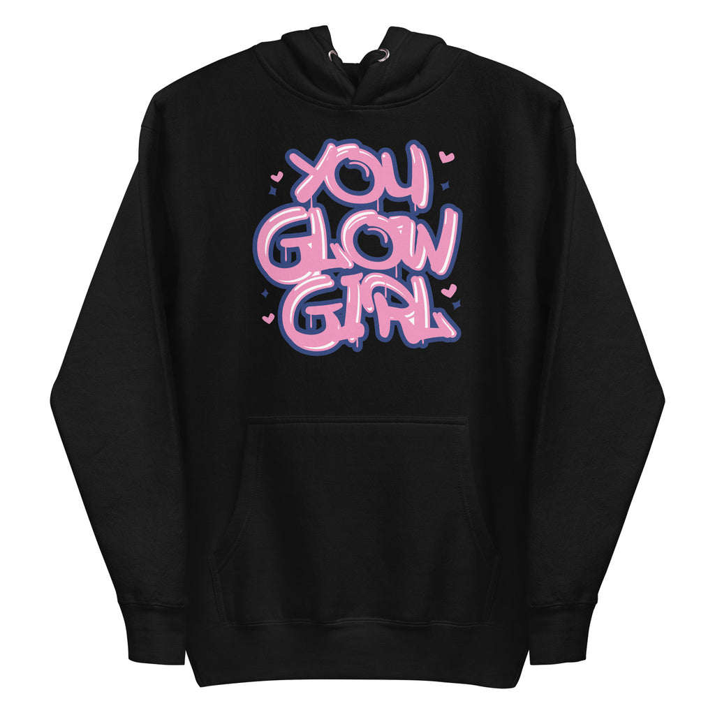 You Glow Girl Graffiti Women Hoodie