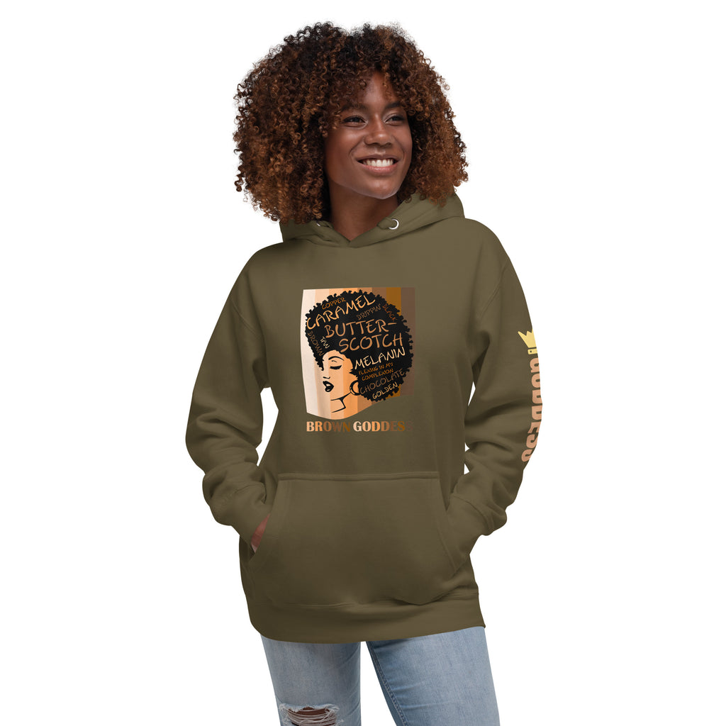 Black Goddess Women Hoodie