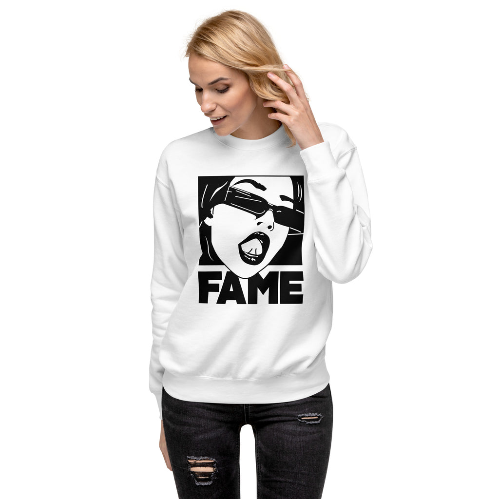 FAME Womens Premium Sweatshirt