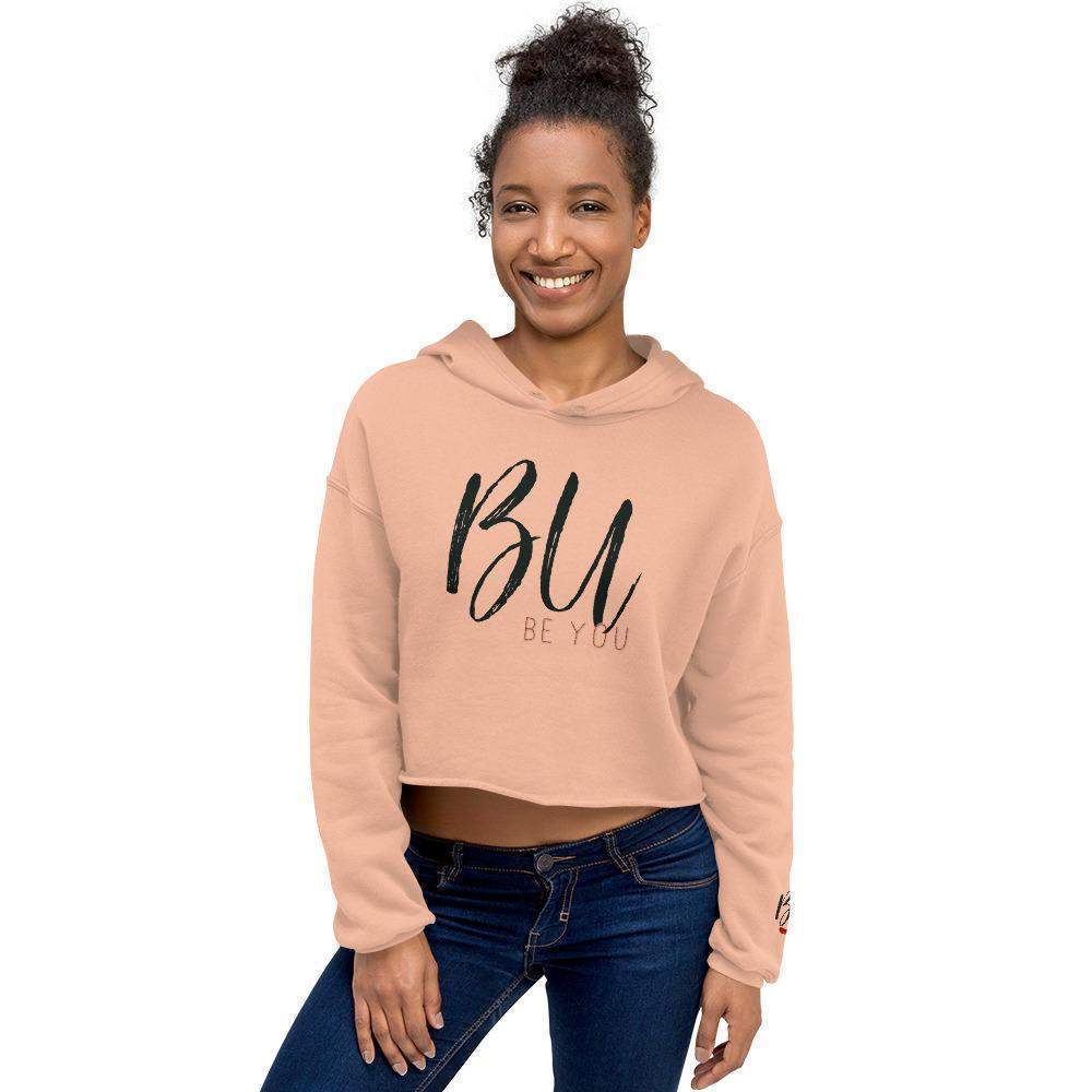 peach-crop-raw-hem-be-you-hoodie-woman-apparel-my-beyoutiful-boutique