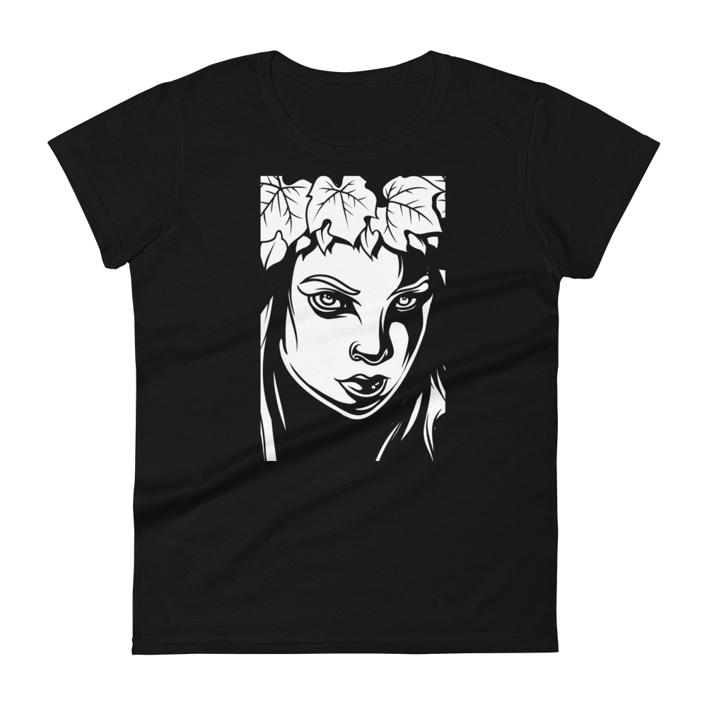 black-women-graphic-t-shirt-with-a-nymph-graphic-desig