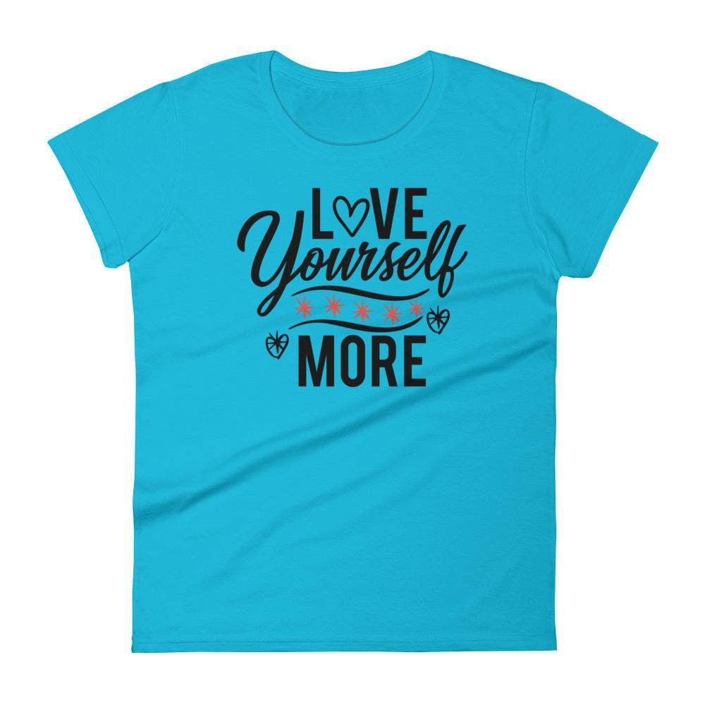 caribbean-blue-love-yourself-more-graphic-t-shirt-with-black-lettering-great-for-summer-wear-woman-fashion-apparel-my-beyoutiful-boutique