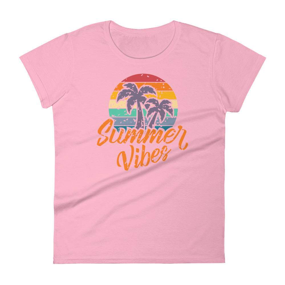 charity-pink-summer-vibes-graphic-t-shirt-gold-lettering-palm-trees-graphic-great-for-the-summer-and-beach-woman-fashion-apparel-my-beyoutiful-boutique