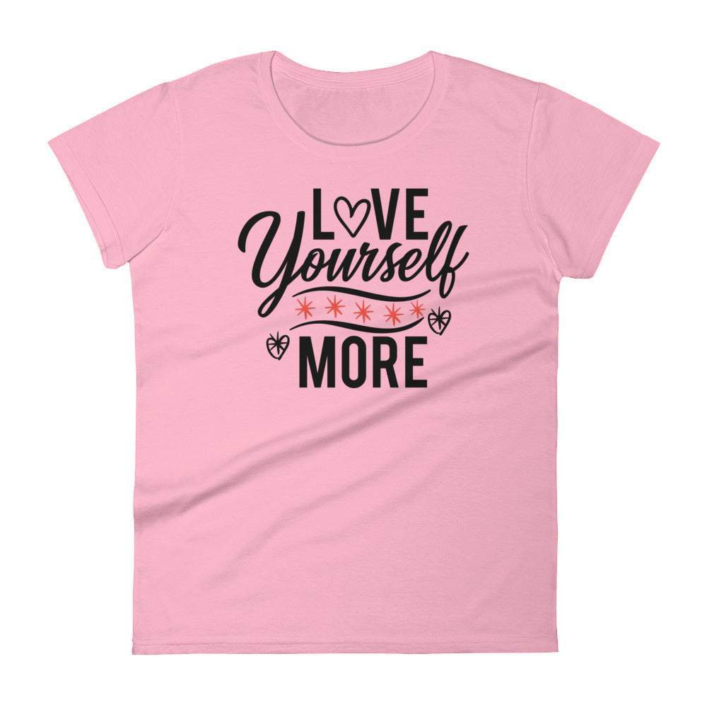 charity-pink-love-yourself-more-graphic-t-shirt-with-black-lettering-great-for-summer-wear-woman-fashion-apparel-my-beyoutiful-boutique