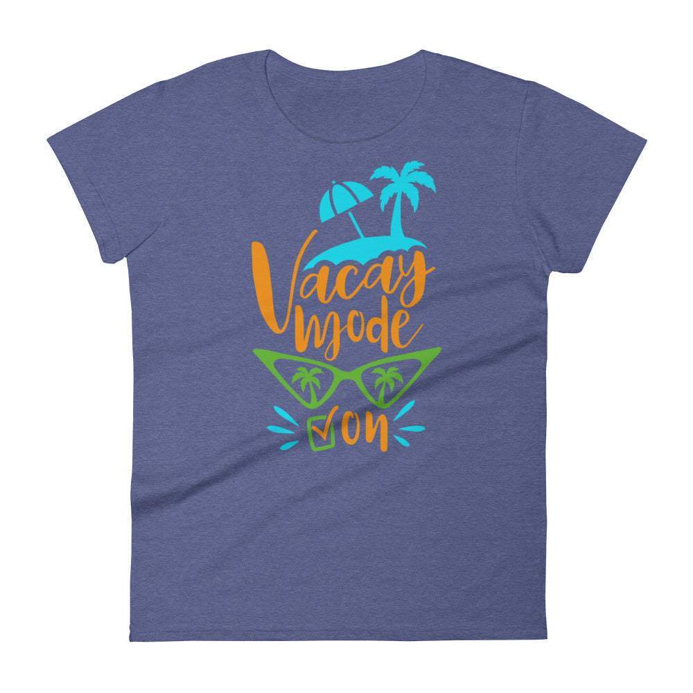 heather-blue-vacay-mode-on-graphic-t-shirt-gold-lettering-great-for-summer-and-beach-woman-fashion-apparel-my-beyoutiful-boutique