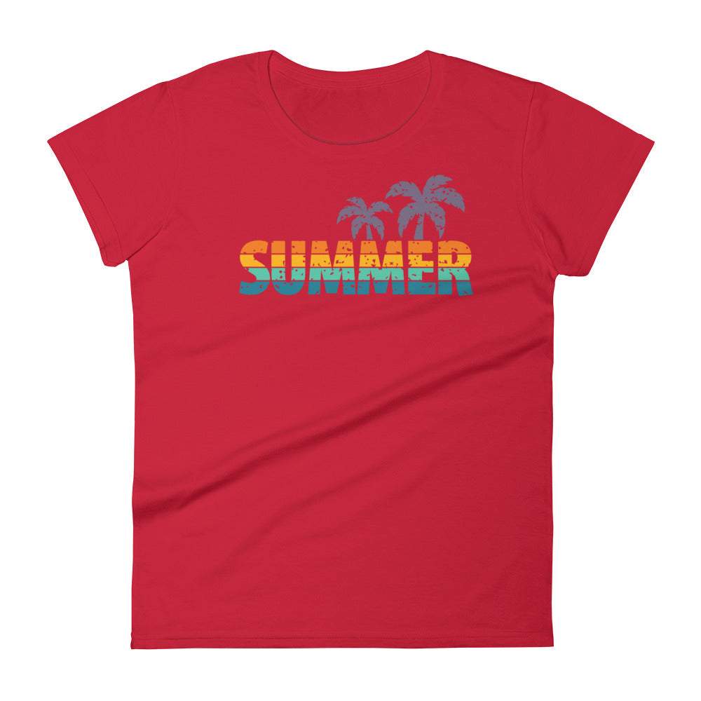 true-red-summer-graphic-t-shirt-gold-orange-blue-lettering-graphic-palm-trees-great-for-summer-and-the-beach-woman-fashion-apparel-my-beyoutiful-boutique