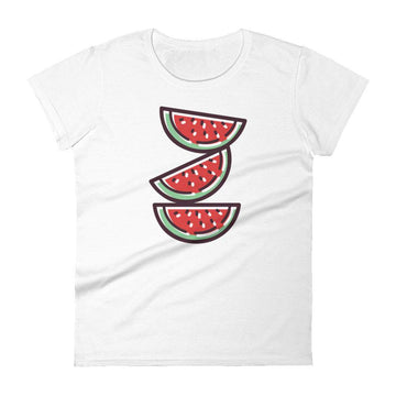 white-womens-beach-tshirt-with-three-stack-of-watermelon-slices-plus-size-women-clothing-my-beyoutiful-boutique