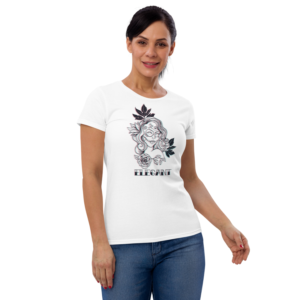 womens-tshirt-with-girl-skull-line-art-graphic-t-shirt