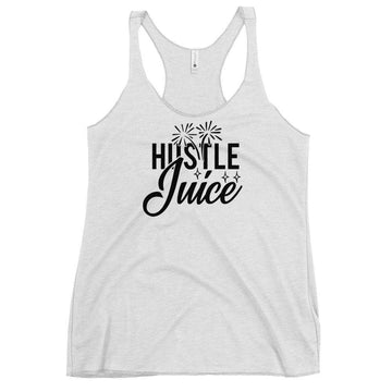 white-hustle-juice-racer-back-graphic-tank-top-black-lettering-great-for-summer-working-out-and-beach-wear-woman-fashion-apparel-my-beyoutiful-boutique