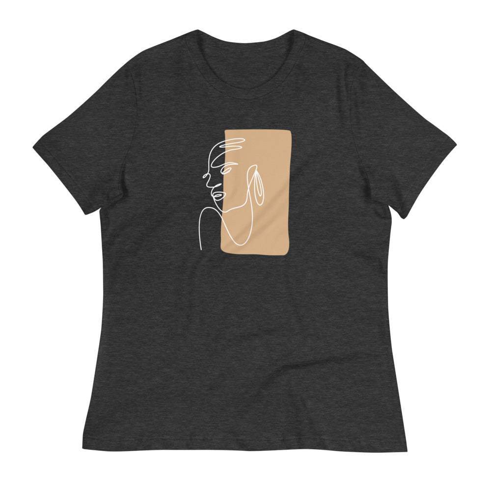 Sexy Abstract-line-art-Women Graphic T-Shirt-women-fashion-my-beyoutiful-boutique